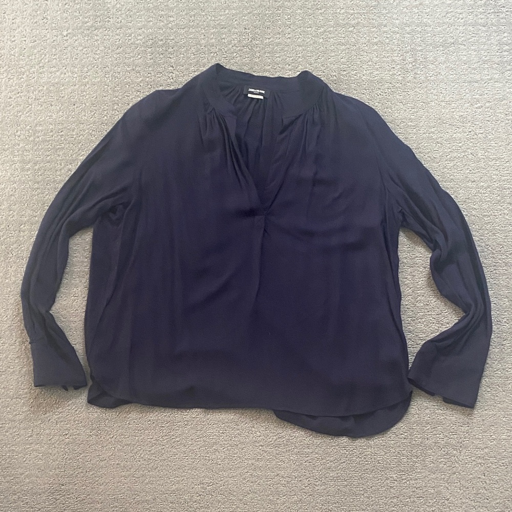 Zadig & Voltaire Deep Blue Blouse